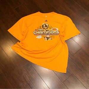 L.A. LAKERS NBA Champions Adidas Men's T-Shirt Size Large Orange